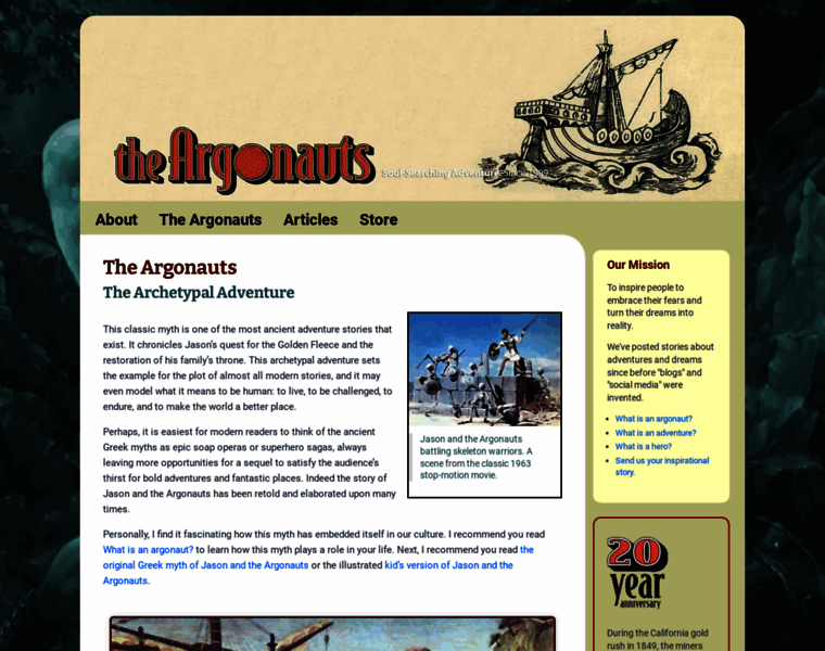 Theargonauts.com thumbnail