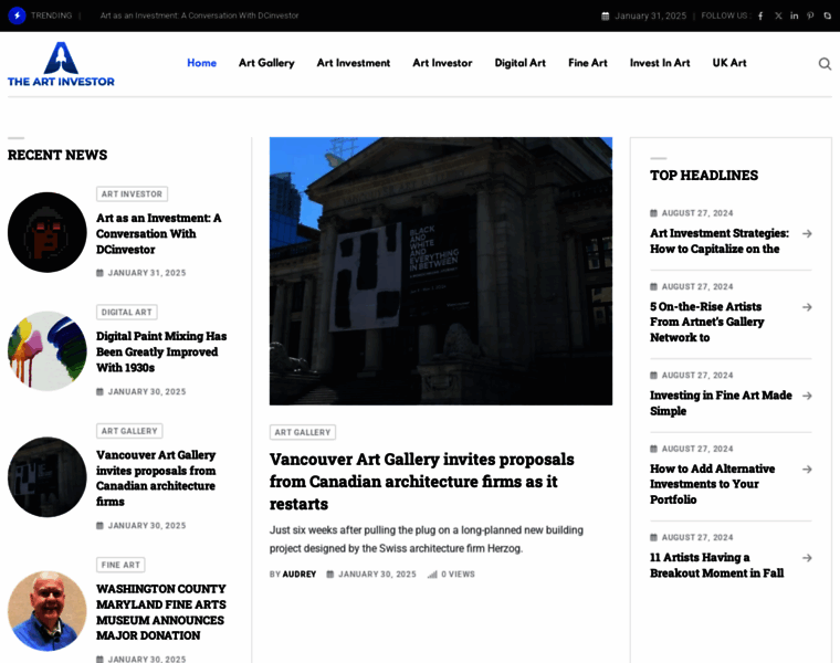 Theartinvestor.co.uk thumbnail