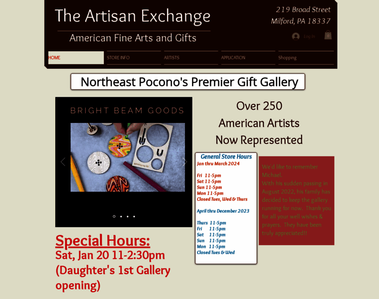 Theartisanexchange.com thumbnail