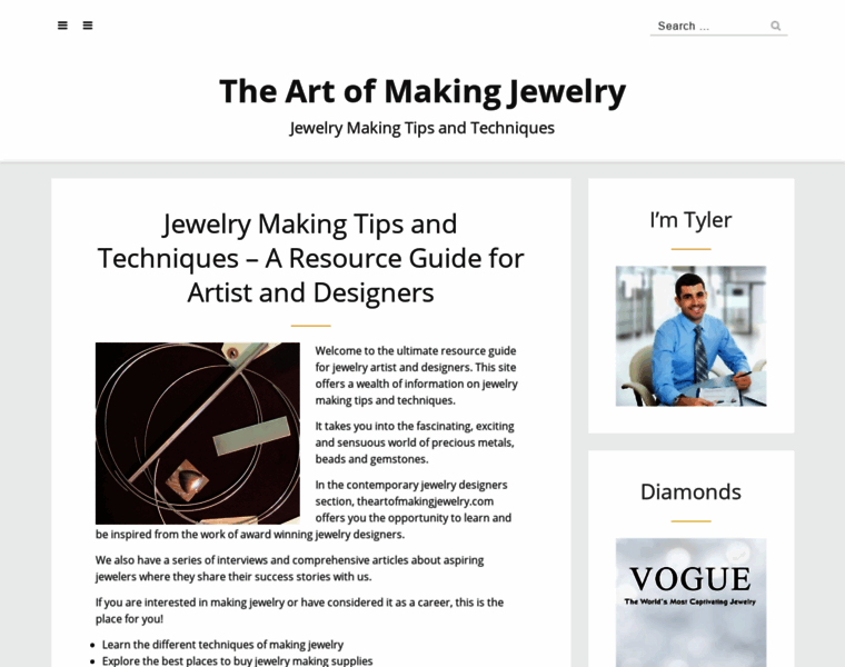 Theartofmakingjewelry.com thumbnail