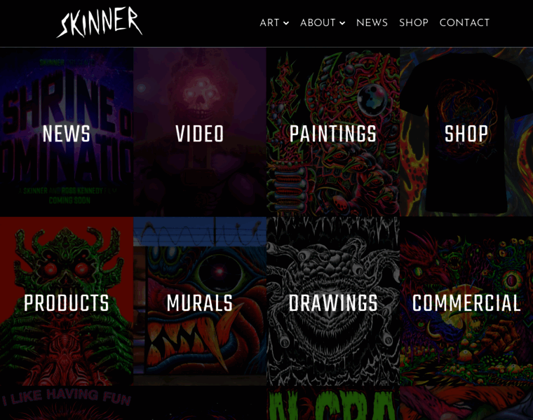 Theartofskinner.com thumbnail Theartofskinner.com thumbnail