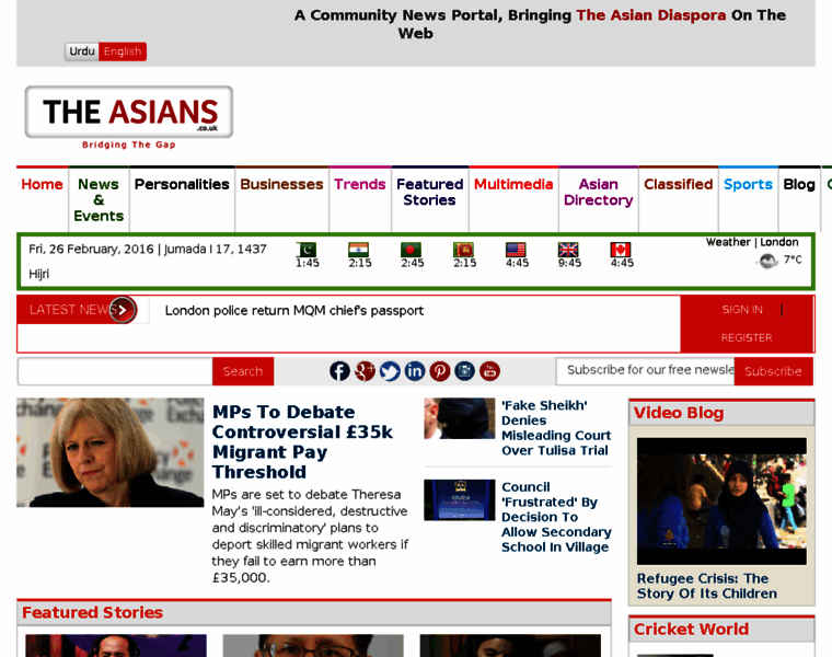 Theasians.co.uk thumbnail