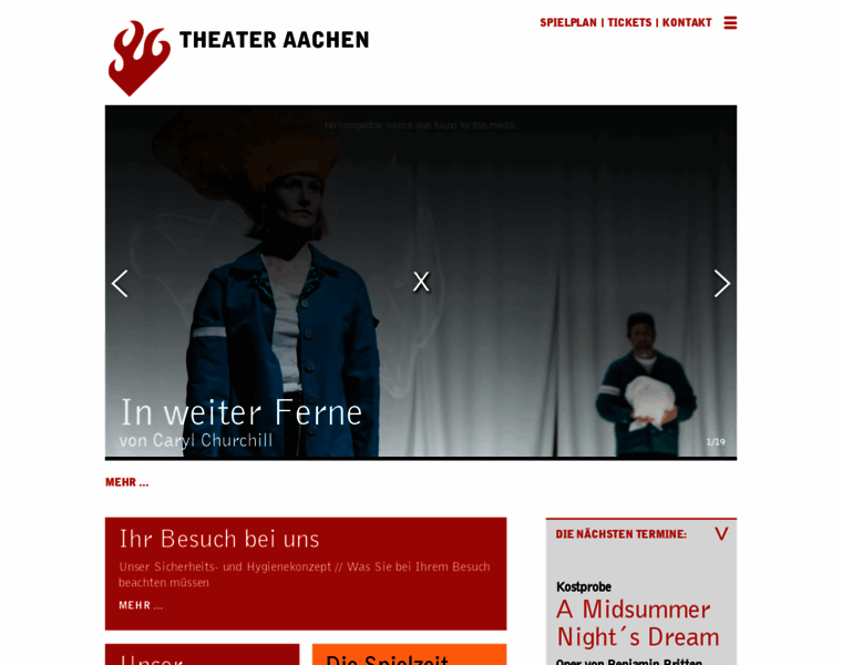Theater-aachen.de thumbnail
