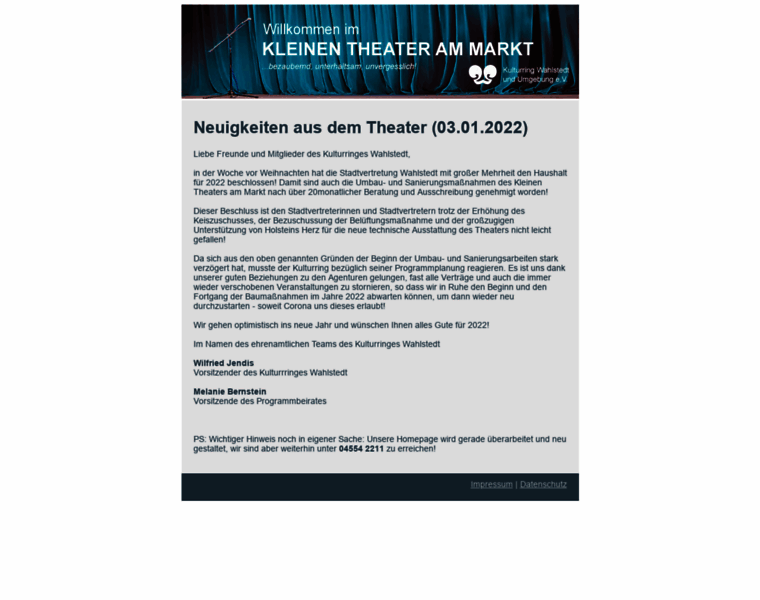 Theater-wahlstedt.de thumbnail