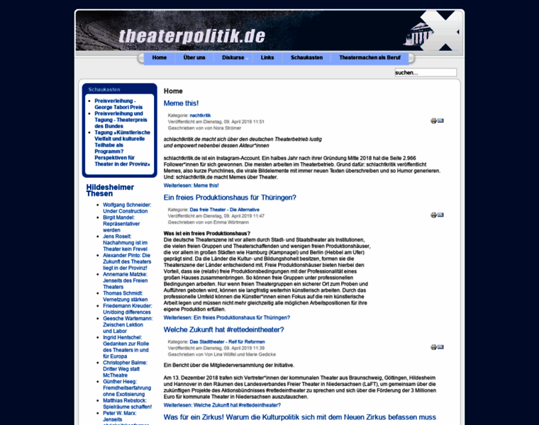 Theaterpolitik.de thumbnail