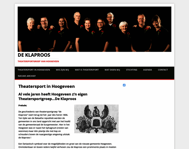 Theatersportgroep-deklaproos.nl thumbnail