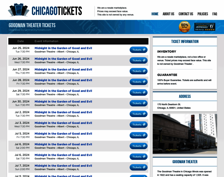 Theatre-chicago.com thumbnail
