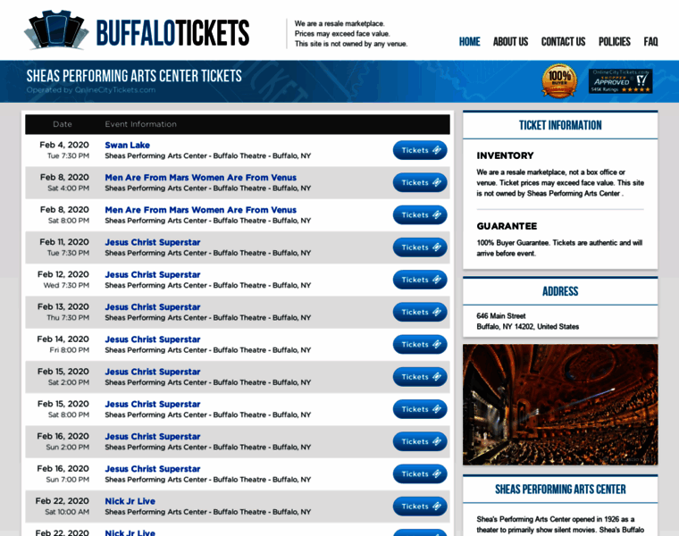 Theatrebuffalo.com thumbnail