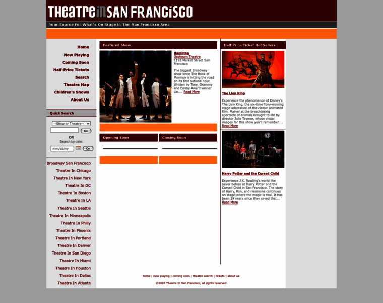 Theatreinsanfrancisco.com thumbnail