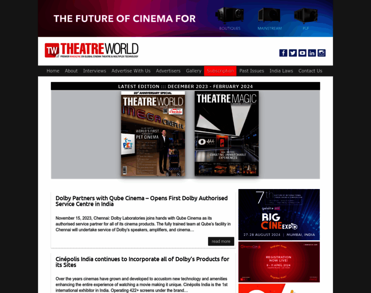 Theatreworld.in thumbnail