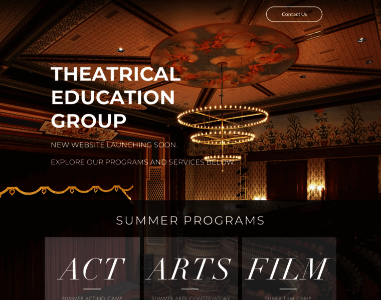 Theatricaleducationgroup.com thumbnail