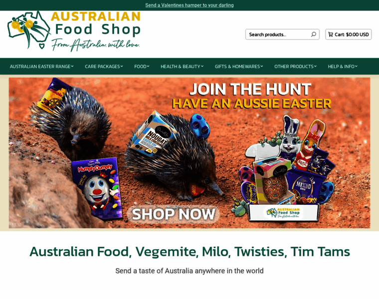 Theaustralianfoodshop.com thumbnail