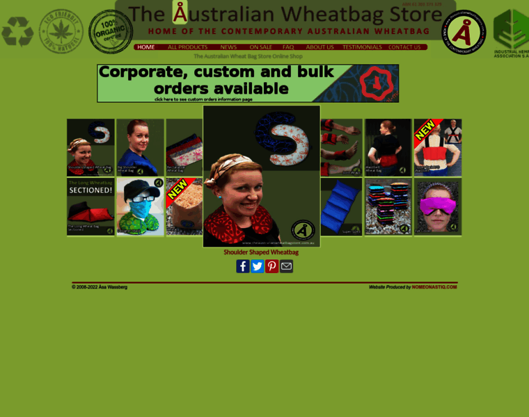 Theaustralianwheatbagstore.com.au thumbnail