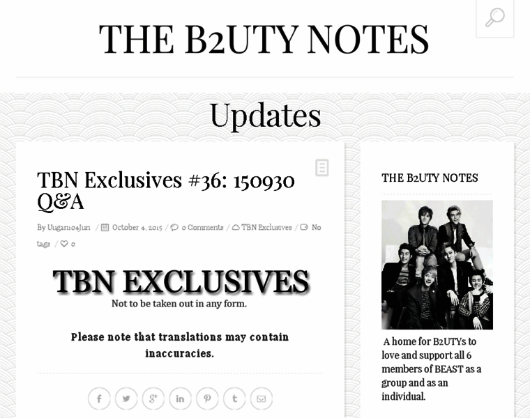 Theb2utynotes.com thumbnail