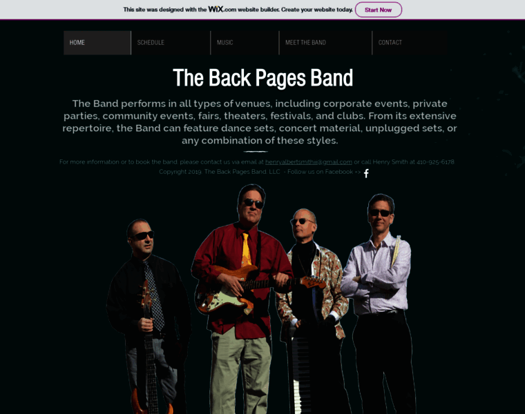 Thebackpagesband.com thumbnail