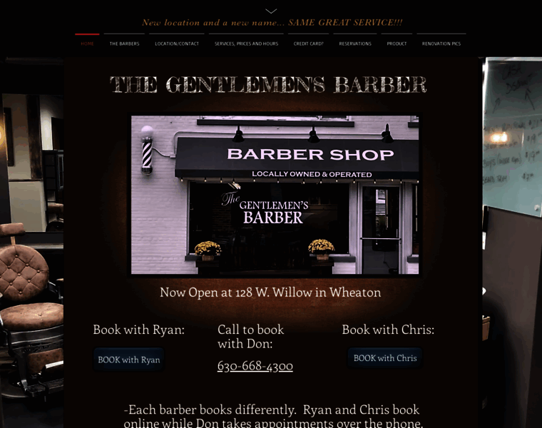 Thebarberofwheaton.com thumbnail
