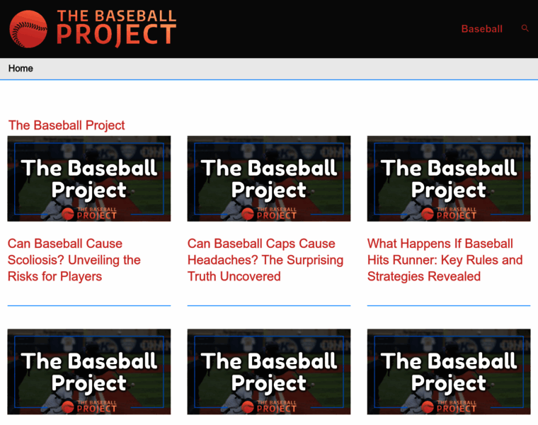 Thebaseballproject.net thumbnail