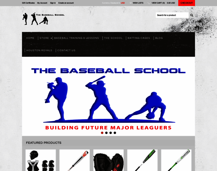 Thebaseballschoolstore.com thumbnail