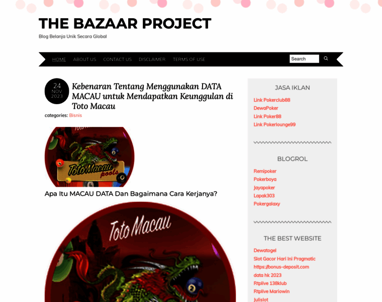 Thebazaarprojectshop.com thumbnail