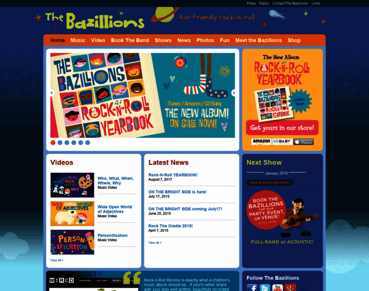 Thebazillions.com thumbnail