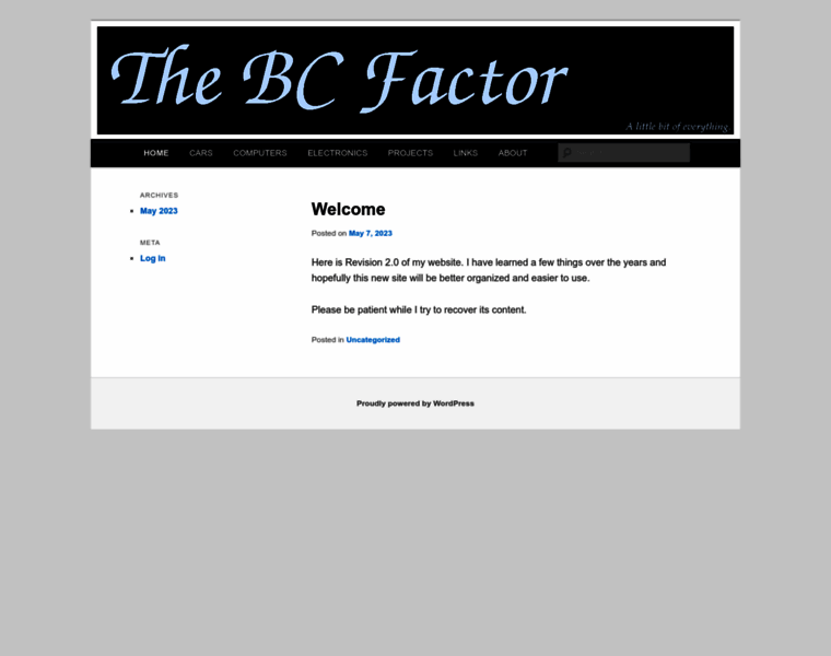 Thebcfactor.net thumbnail