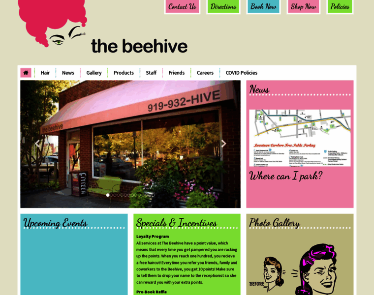 Thebeehive-salon.com thumbnail