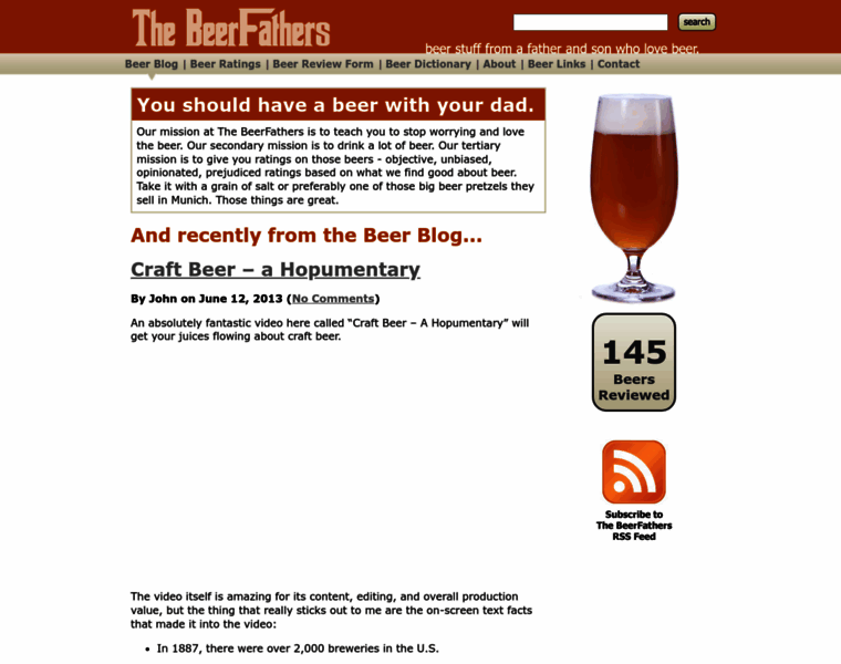 Thebeerfathers.com thumbnail