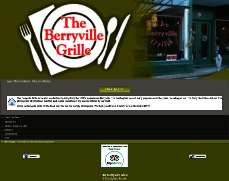 Theberryvillegrille.com thumbnail