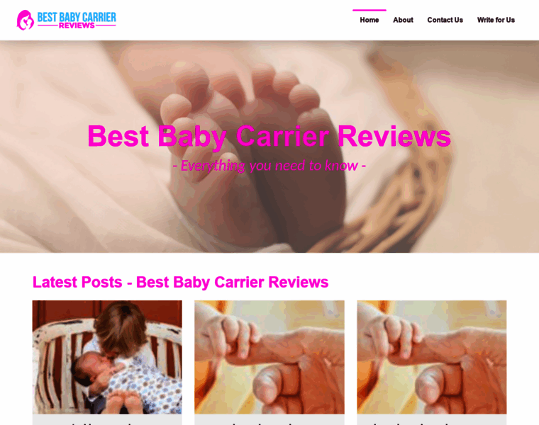 Thebestbabycarrierreviews.com thumbnail