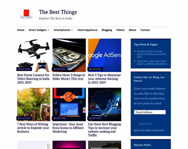 Thebestthings.in thumbnail