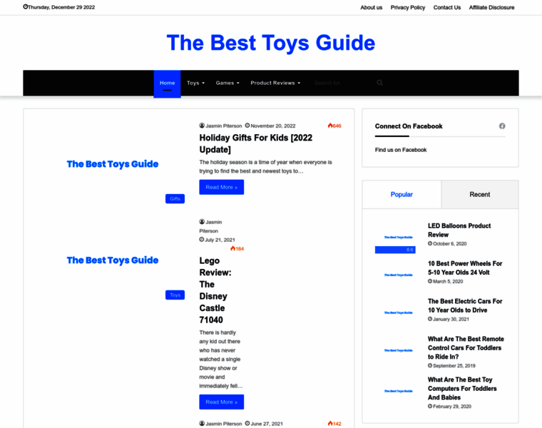 Thebesttoysguide.com thumbnail