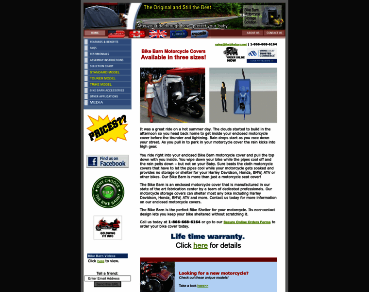 Thebikebarn.net thumbnail