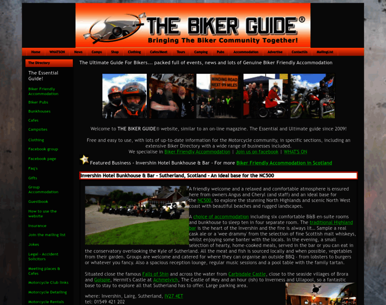 Thebikerguide.com thumbnail