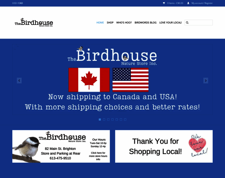 Thebirdhouse.ca thumbnail