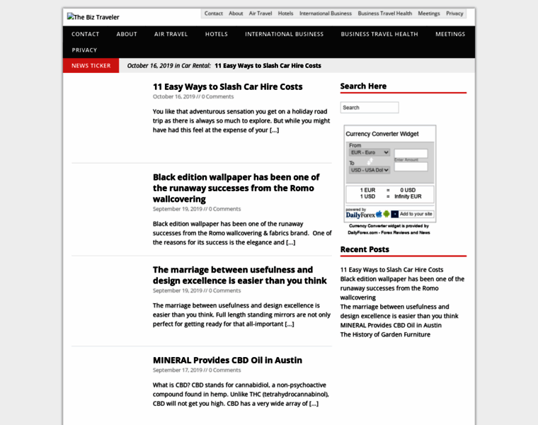 Thebiztraveler.com thumbnail