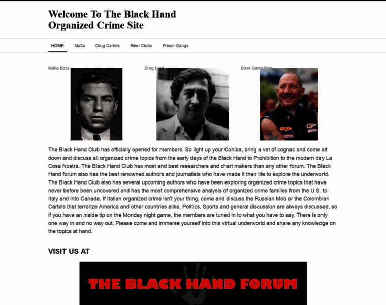 Theblackhand.club thumbnail