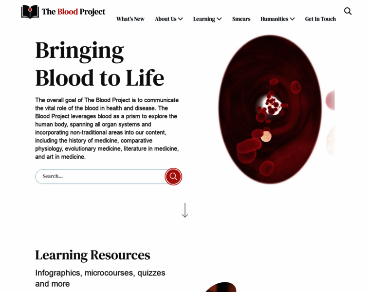 Thebloodproject.com thumbnail