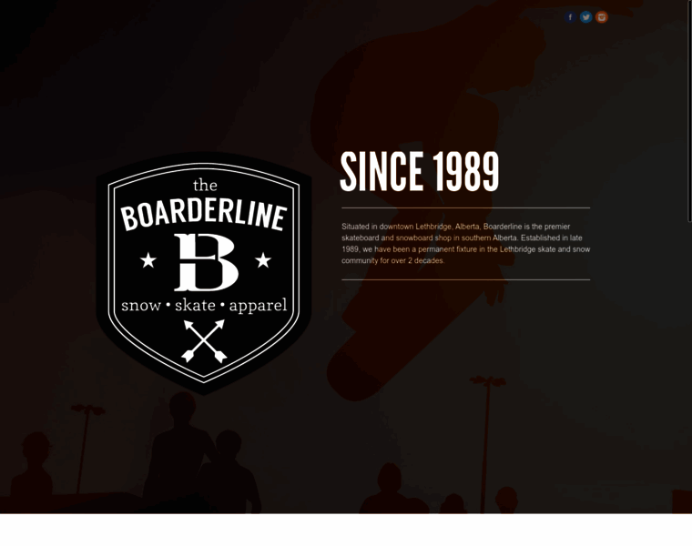 Theboarderline.ca thumbnail