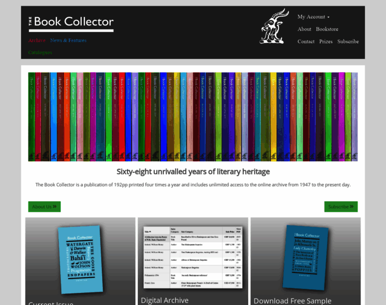 Thebookcollector.co.uk thumbnail