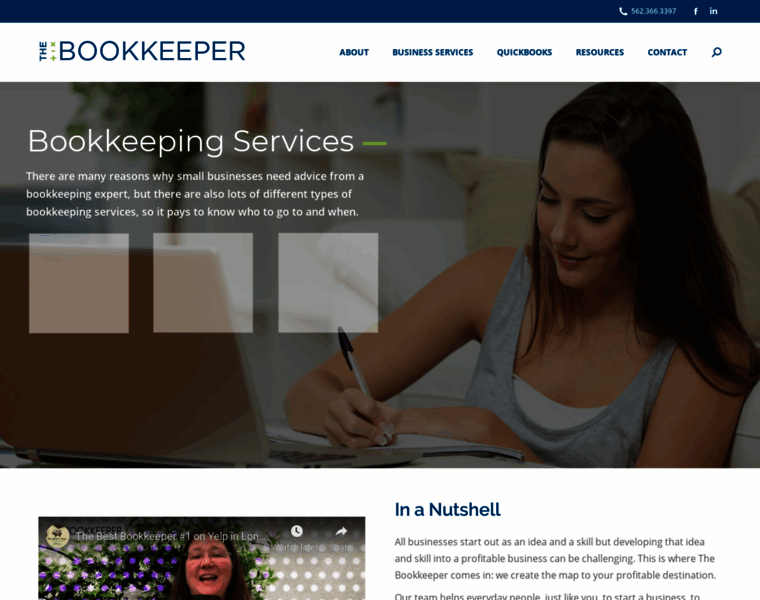 Thebookkeepersite.com thumbnail