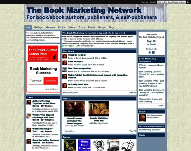 Thebookmarketingnetwork.com thumbnail