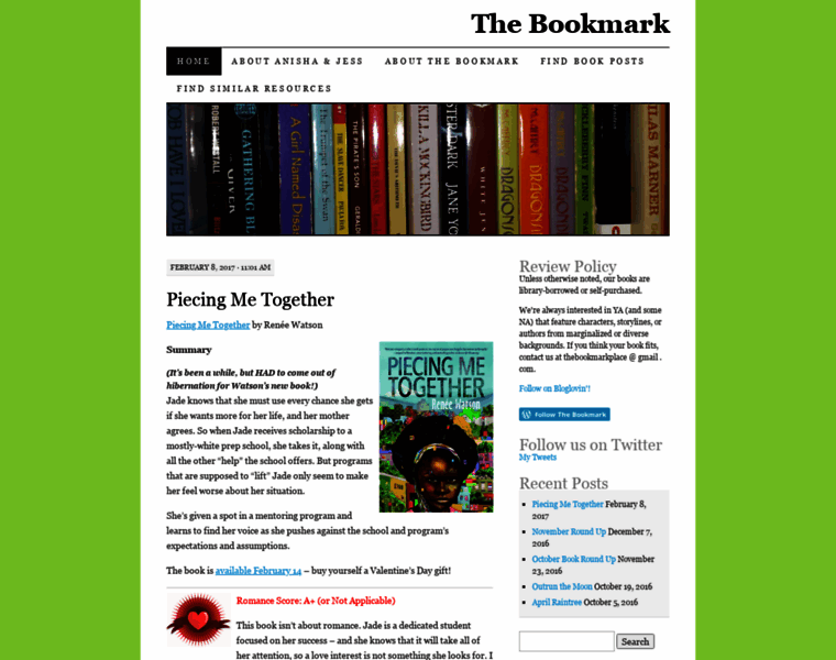 Thebookmarkplace.com thumbnail