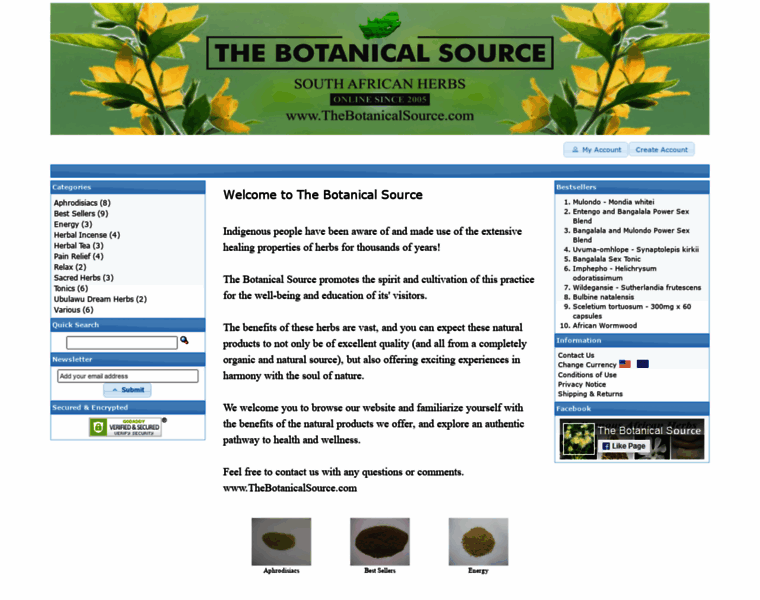 Thebotanicalsource.com thumbnail