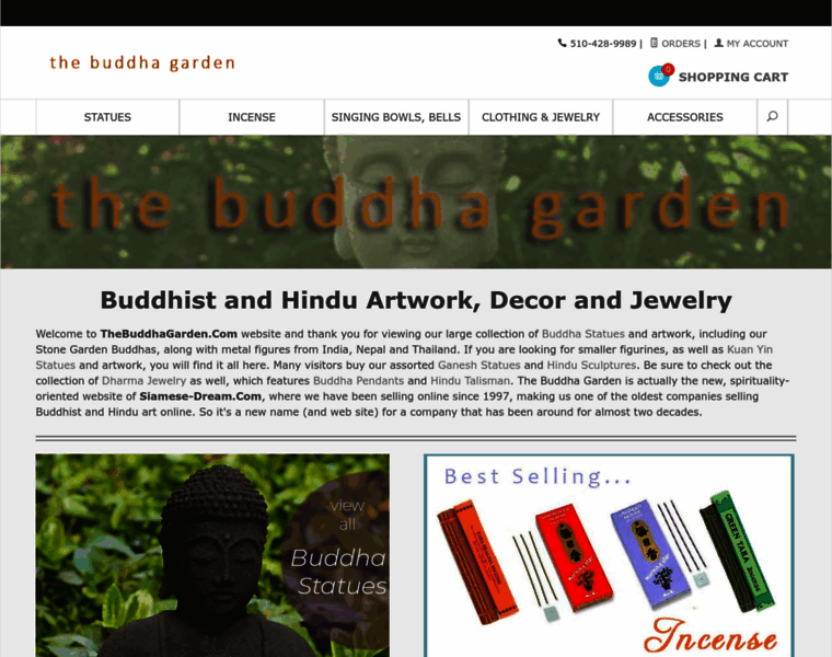 Thebuddhagarden.com thumbnail