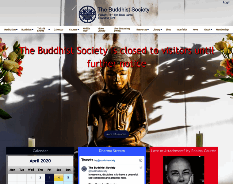 Thebuddhistsociety.org thumbnail