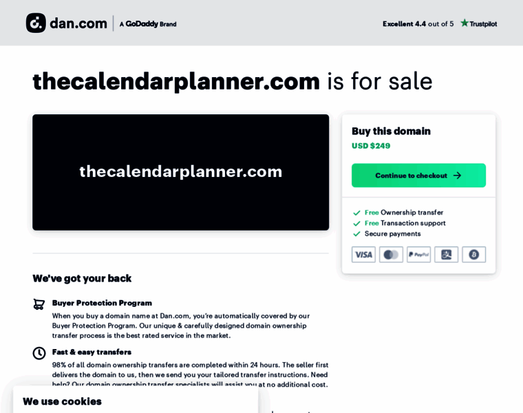 Thecalendarplanner.com thumbnail
