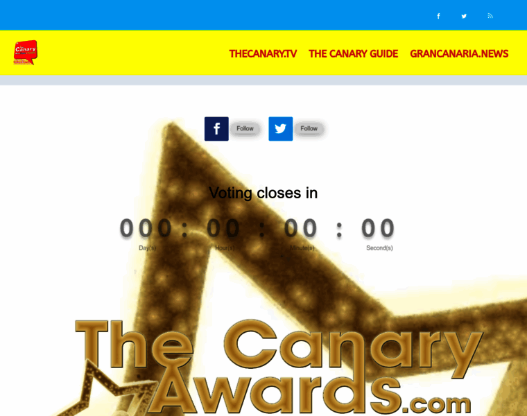 Thecanaryawards.com thumbnail