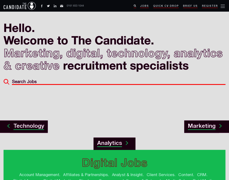 Thecandidate.co.uk thumbnail