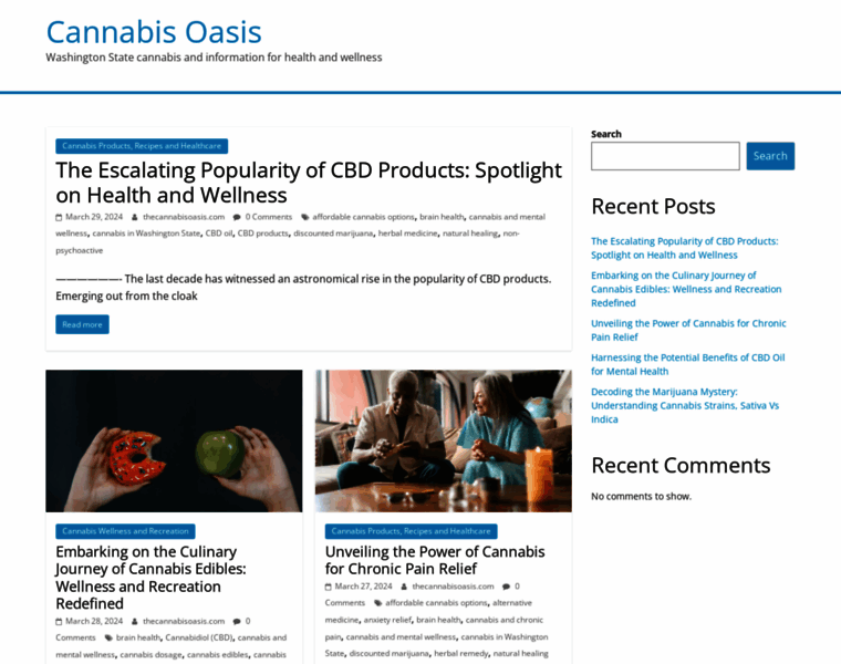 Thecannabisoasis.com thumbnail