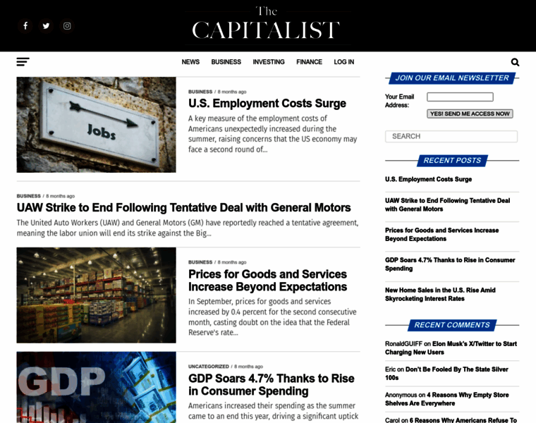 Thecapitalist.com thumbnail